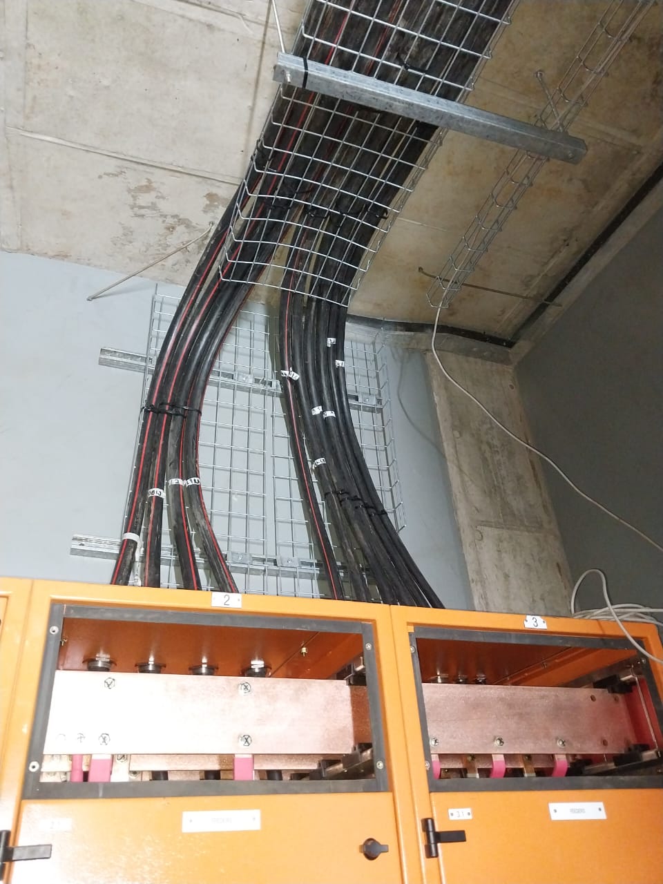 Distribution Board Feeders, Commercial Basement